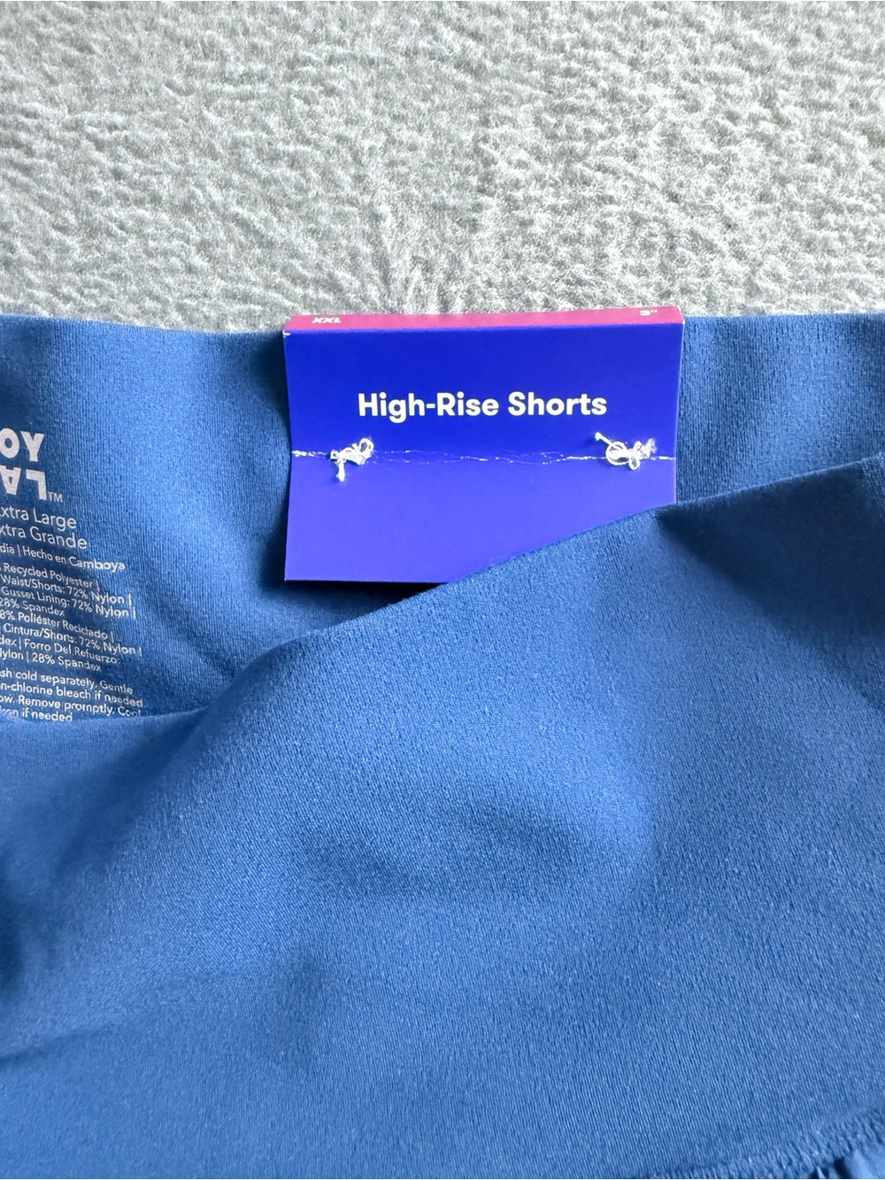 JoyLab - Blue High-Waist Pleated Skort Shorts - Picture 5 of 8